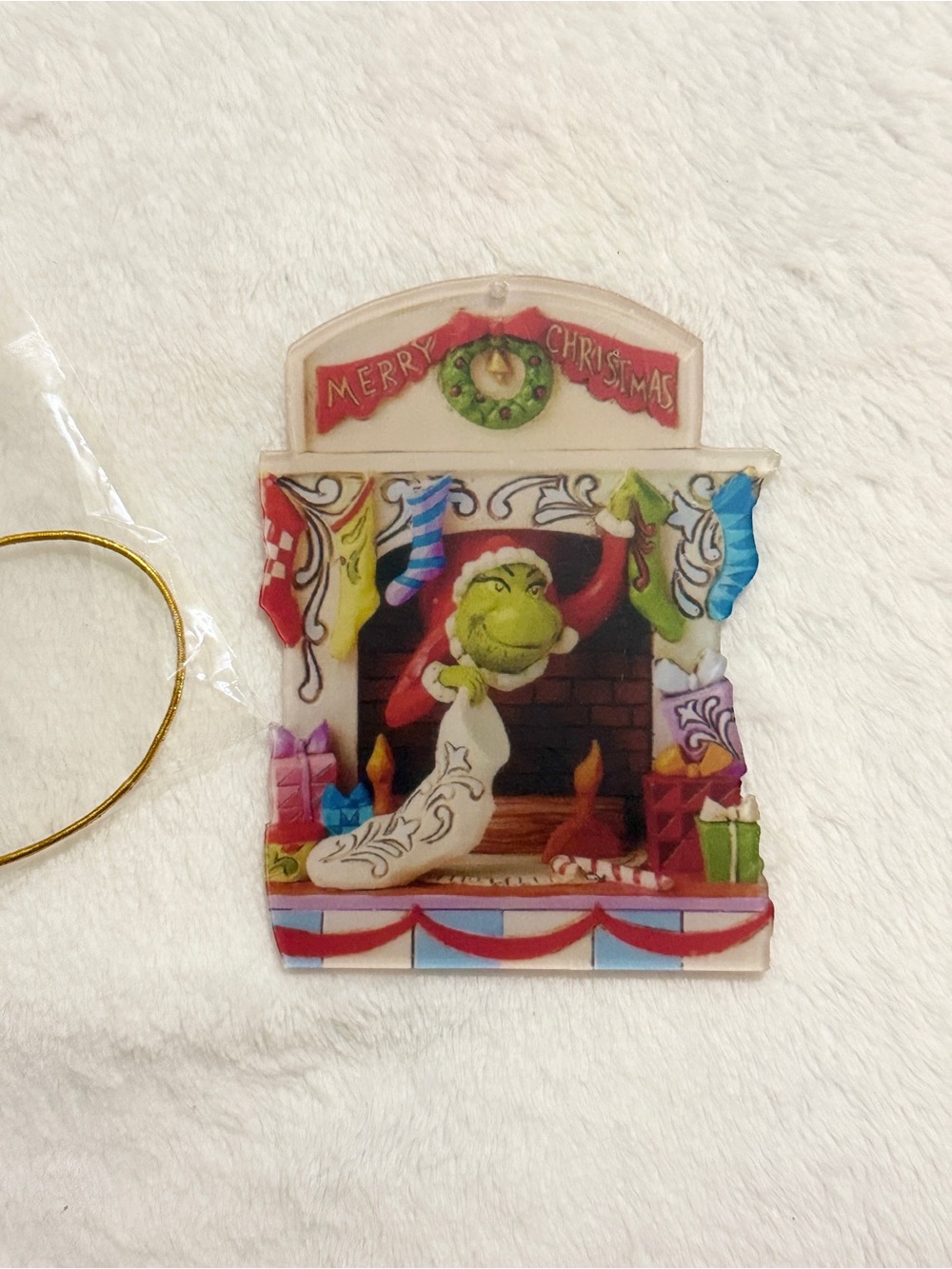 Grinch Shatterproof Acrylic Holiday Ornament